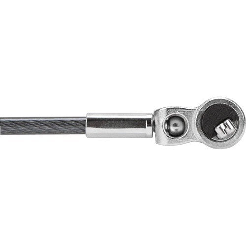 Candado de cable trapezoidal con llave maestra Targus DEFCON (paquete de 25) - Cable de 1,83 m (6 pies)