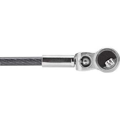Candado de cable trapezoidal con llave maestra Targus DEFCON (paquete de 25) - Cable de 1,83 m (6 pies)