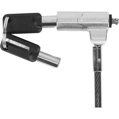 Candado de cable trapezoidal con llave maestra Targus DEFCON (paquete de 25) - Cable de 1,83 m (6 pies)