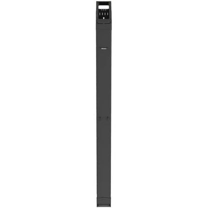 Organizador de cables de doble cara Panduit - Organizador de cables vertical - Negro - Altura de rack 45U - Acero, A