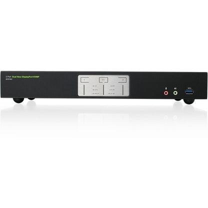 KVMP 2 PORTS 4K DOUBLE VUE DISPLAYPORT AVEC HUB USB 3.0 AUDIO TAA