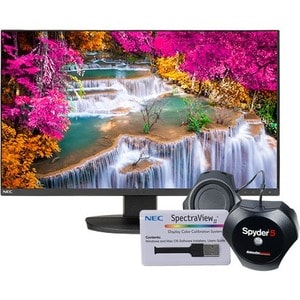 NEC Display MultiSync EA271U-BK-SV 27\" Class 4K UHD LCD Monitor