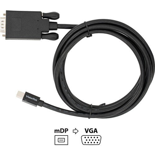 Cable activo VisionTek Mini DisplayPort a VGA de 2 metros (M/M) CBAV4152N