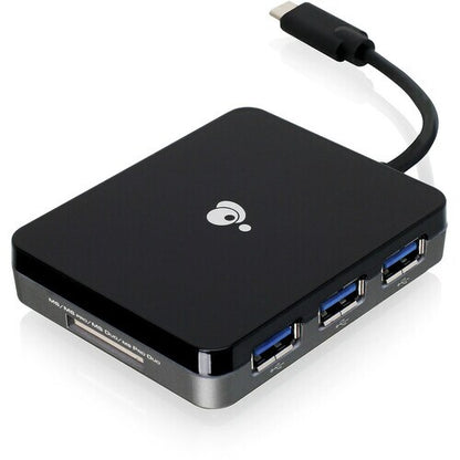 Hub USB-C IOGEAR avec lecteur de cartes multi-mémoire