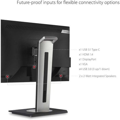 Moniteur LED WQHD ViewSonic Graphic VG2455-2K 24 pouces - 16:9