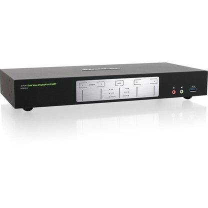 KVM 4 PORTS 4K DOUBLE DISPLAYPORT