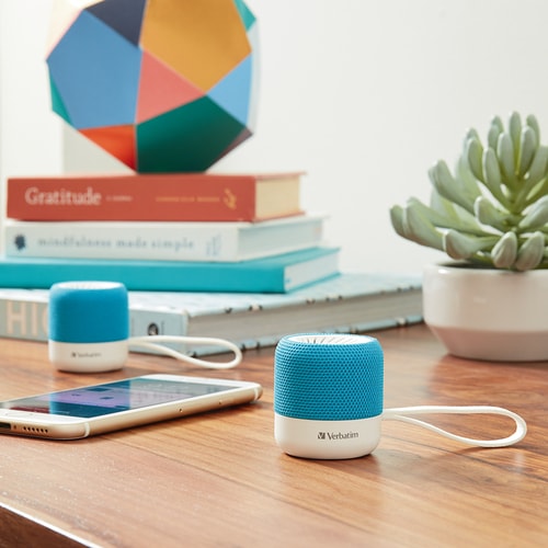Verbatim Portable Bluetooth Speaker System - Teal