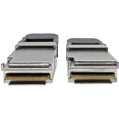 Tripp Lite series QSFP+ to QSFP+ Active Optical Cable - 40Gb, AOC, M/M, Aqua, 10