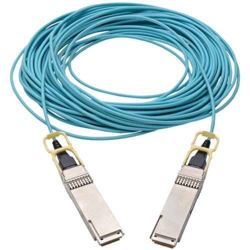 Tripp Lite by Eaton QSFP28 to QSFP28 Active Optical Cable - 100GbE