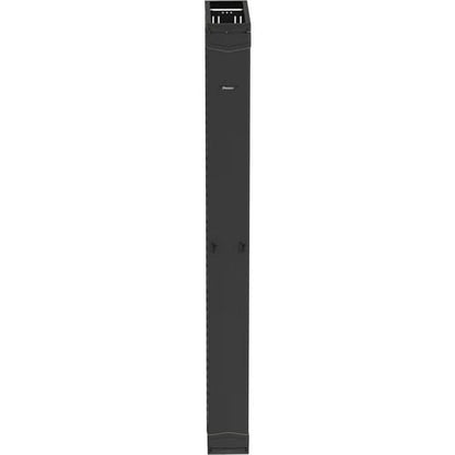 Organizador de cables de doble cara Panduit - Organizador de cables vertical - Negro - Altura de rack 45U - Acryloni