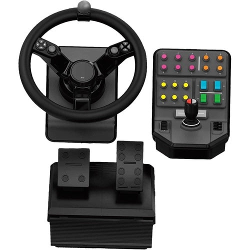 Logitech G Heavy Equipment Bundle Simulation Wheel