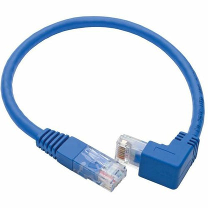 Tripp Lite by Eaton Down-Angle Cat6 UTP Patch Cable (RJ45) - 1 ft.