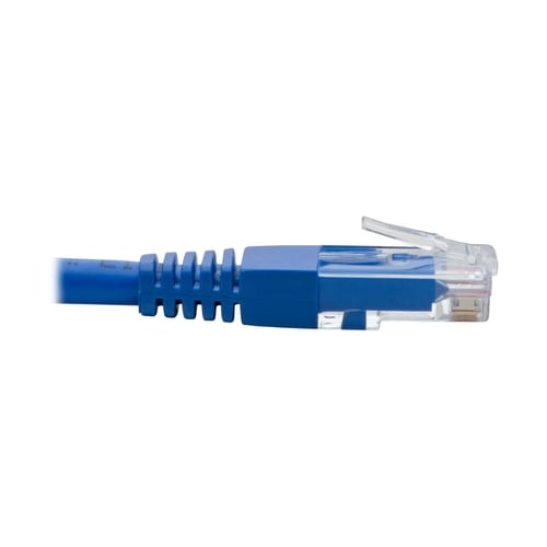 Tripp Lite by Eaton Left-Angle Cat6 UTP Patch Cable (RJ45) - 1 ft., M/M, Gigabit