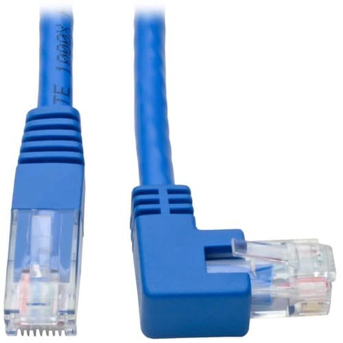 Tripp Lite by Eaton Right-Angle Cat6 UTP Patch Cable (RJ45) - 1 ft.