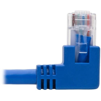 Tripp Lite by Eaton Right-Angle Cat6 UTP Patch Cable (RJ45) - 1 ft.