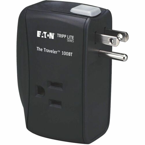 Tripp Lite ProtectIT TRAVELER100BT 2 Outlets Surge Suppressor - Recept