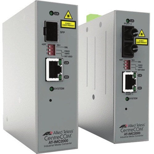 Allied Telesis IMC2000T/SP Transceiver/Media Converter - 1 x Network (RJ