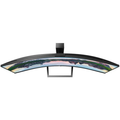 Philips Brilliance 499P9H 49\" Class Webcam Dual Quad HD (DQHD) Curved