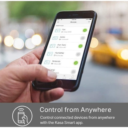 Toma de corriente inteligente Wi-Fi Kasa: requiere cable neutro y Wi-Fi de 2,4 GHz