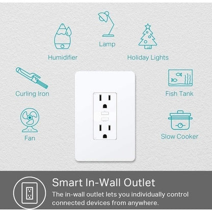 Toma de corriente inteligente Wi-Fi Kasa: requiere cable neutro y Wi-Fi de 2,4 GHz