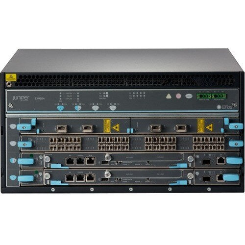 CONFIGURATION DU SYSTÈME DE BASE EX9204 TAA CHÂSSIS À 4 EMPLACEMENTS AVEC