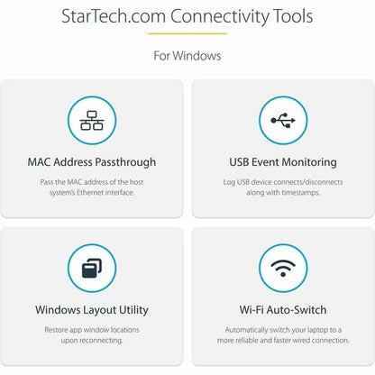 Station d'accueil USB-C et USB-A StarTech.com