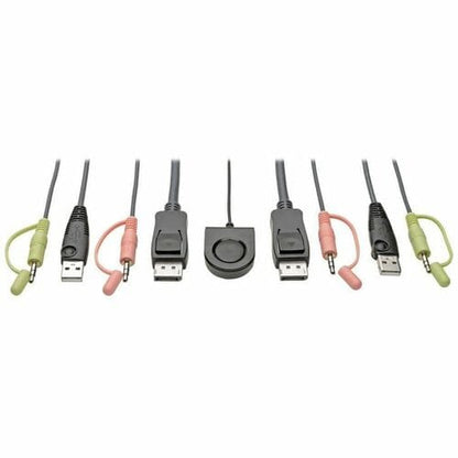 CÂBLE USB/DP1.1 2PT KVM AVEC AUDIO