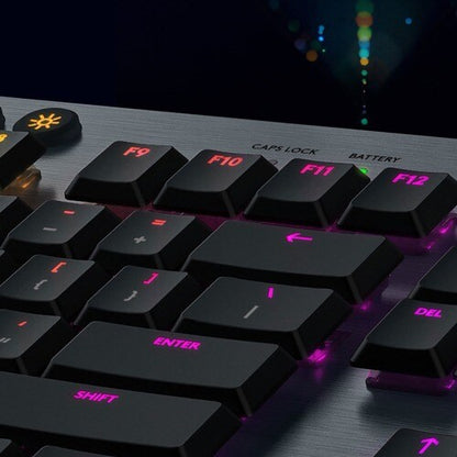 Clavier de jeu mécanique sans fil Logitech G915 Lightspeed RGB - Connectivité sans fil