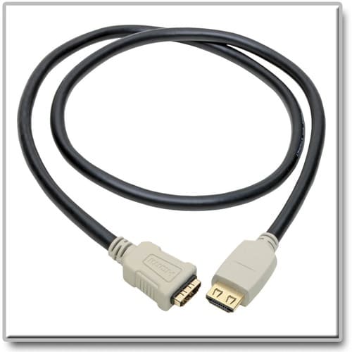 Cable de audio/video HDMI P569-003-2B-MF de Tripp Lite by Eaton - Cable de audio/video HDMI de 3 pies (0,91 m)