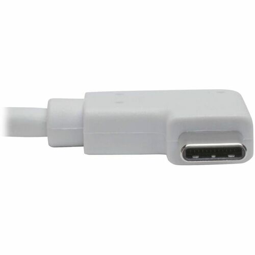 Tripp Lite by Eaton U444-06N-VGA-RA Right-Angle USB-C to VGA Adapter, M/F, White - 6\" (15