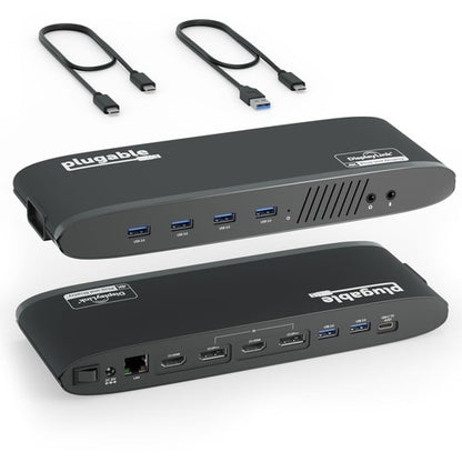 Station d'accueil horizontale Plugable USB 3.0 double écran 4K