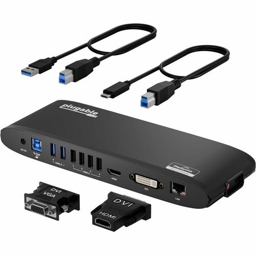 Station d'accueil universelle pour ordinateur portable Plugable USB 3.0