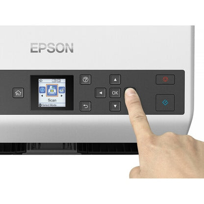Escáner Epson WorkForce DS-870 con alimentación de hojas - Óptico de 600 ppp -