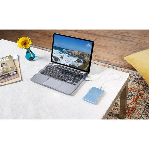 Disco duro externo Seagate BACKUP Plus Slim Blue USB3.0 RPM 2.5E de 1 TB