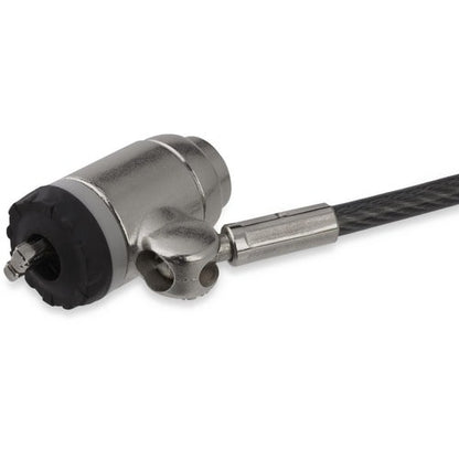 StarTech.com 6ft (2m) Laptop Cable Lock with Keys, Anti-Theft Keyed Security Cab