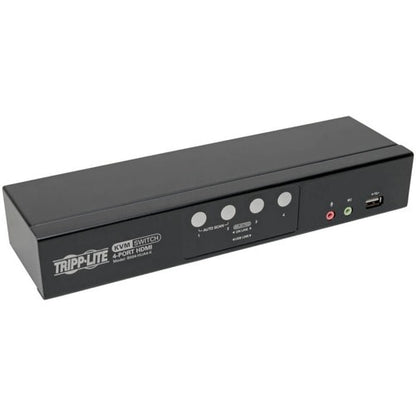 Tripp Lite by Eaton 4-Port HDMI/USB KVM Switch with Audio/Video a