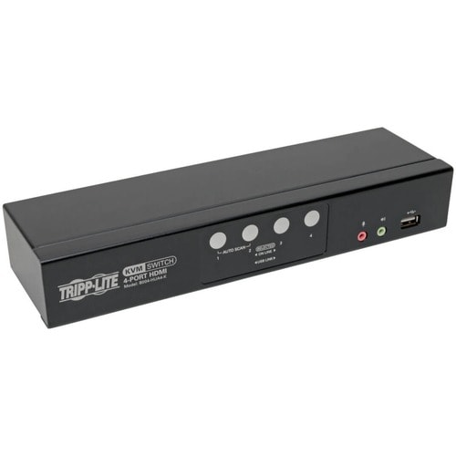 Tripp Lite by Eaton 4-Port HDMI/USB KVM Switch with Audio/Video a