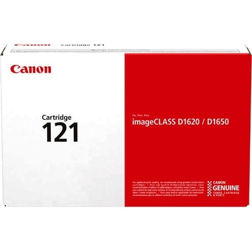 Canon 121 Original Laser Toner Cartridge - Black - 1 Pack -