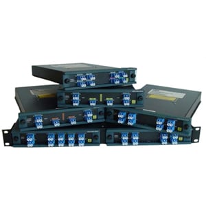 CHASIS DE 2 RANURAS PARA MÓDULOS ENCHUFABLES CWDM MUX