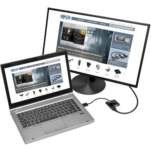 Cable de audio y video DisplayPort/HDMI/VGA P136-06N-HVV2BP de Tripp Lite by Eaton - 6" (152,40 m)