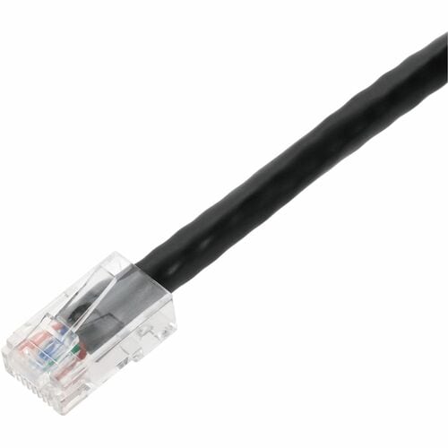 Câble Ethernet PVC Cat 5E noir AddOn 7 pieds non