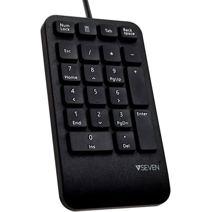 Pavé numérique USB 21 touches avec touches CALC/TAB/BK et espace