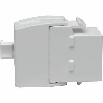 Conector Keystone N238-001-GY-TF de Tripp Lite by Eaton Cat6a/Cat6/Cat5e, blanco, TAA -