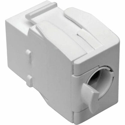 Conector Keystone N238-001-GY-TF de Tripp Lite by Eaton Cat6a/Cat6/Cat5e, blanco, TAA -