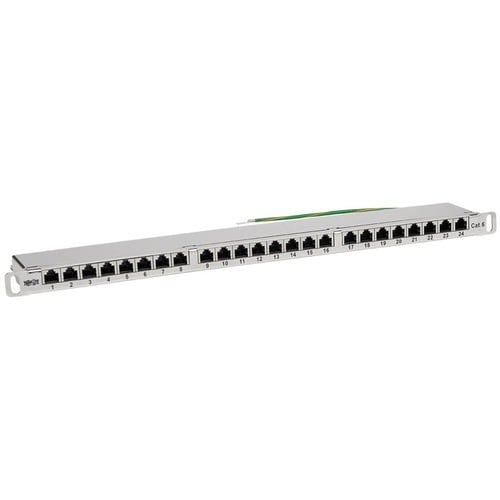 Panel de conexión Cat6 de 24 puertos N252-024-HU-SHK de Tripp Lite by Eaton
