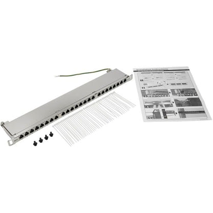Panel de conexión Cat6 de 24 puertos N252-024-HU-SHK de Tripp Lite by Eaton
