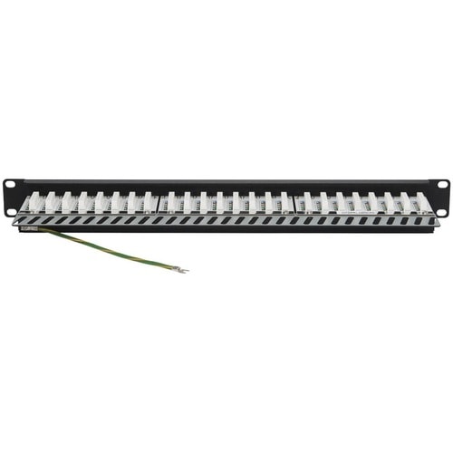 Panel de conexión Cat6 de 24 puertos N252-024-SH-K de Tripp Lite by Eaton