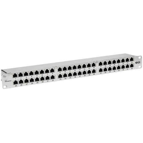 Panel de conexión Cat6 de 48 puertos N252-048-SH-K de Tripp Lite by Eaton