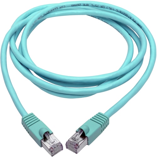 Tripp Lite by Eaton N262-007-AQ Cat.6a STP Patch Network Cable - 7 ft (2.13 m) C