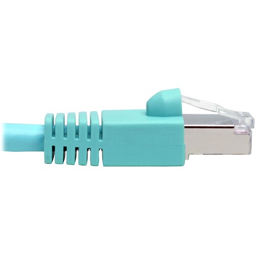 Tripp Lite by Eaton N262-010-AQ Cat.6a STP Patch Network Cable - 7 ft (2.13 m) C